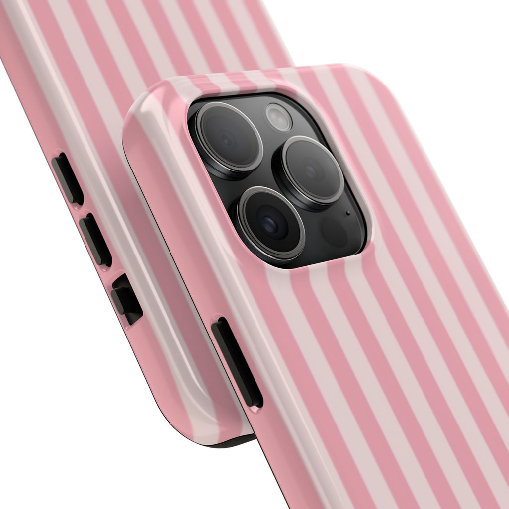 Light Pink & Pink Striped Case