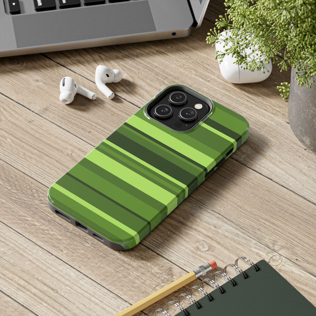 Striped Green Case