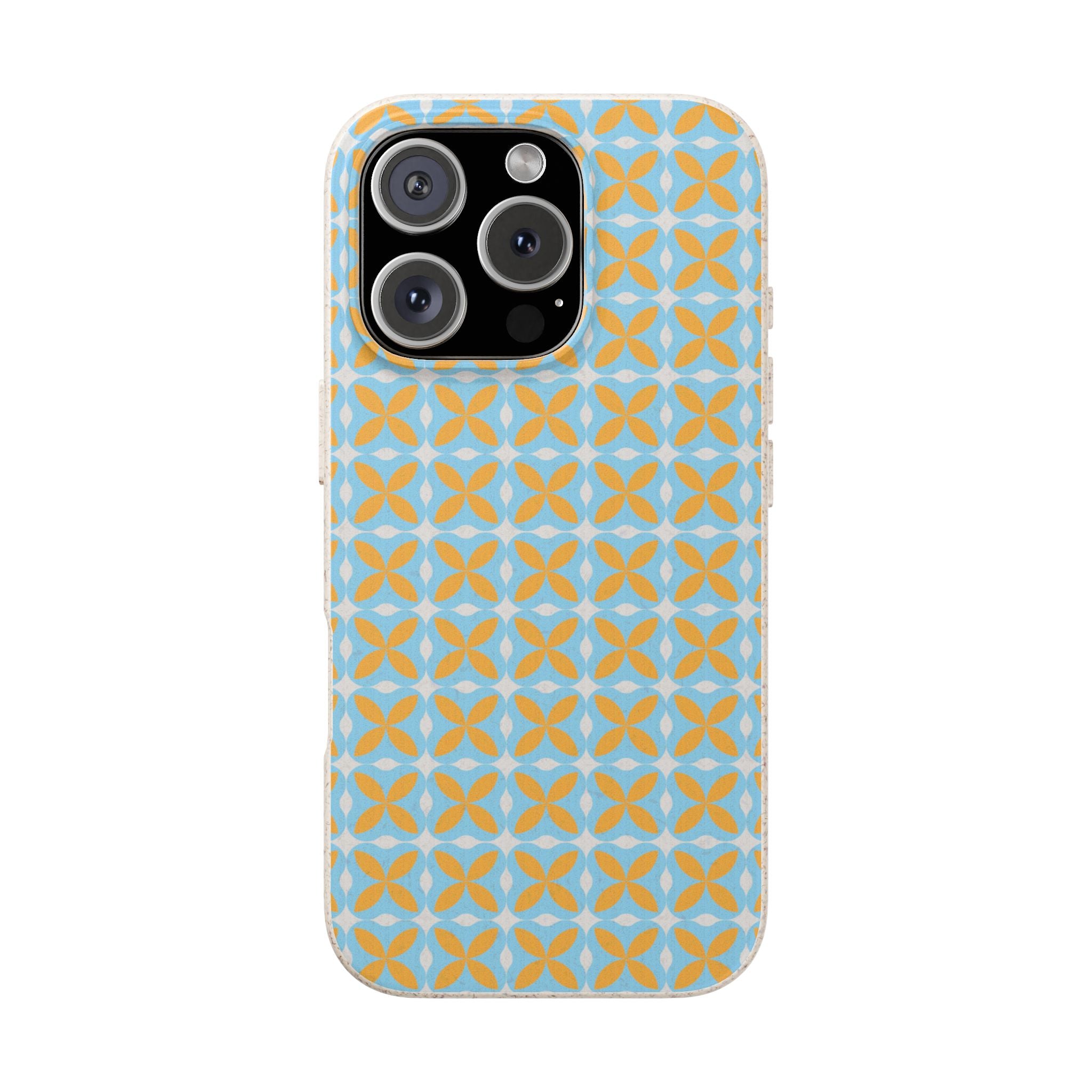 Biodegradable Blue & Orange Mosaic Case