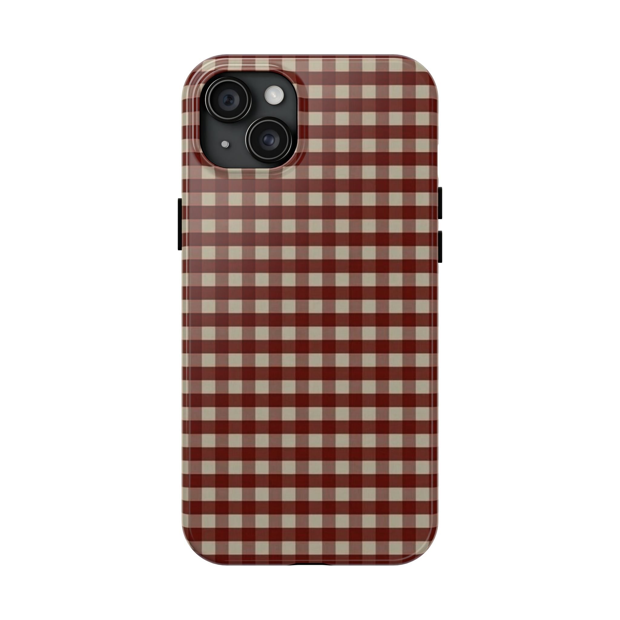 Red Plaid Case