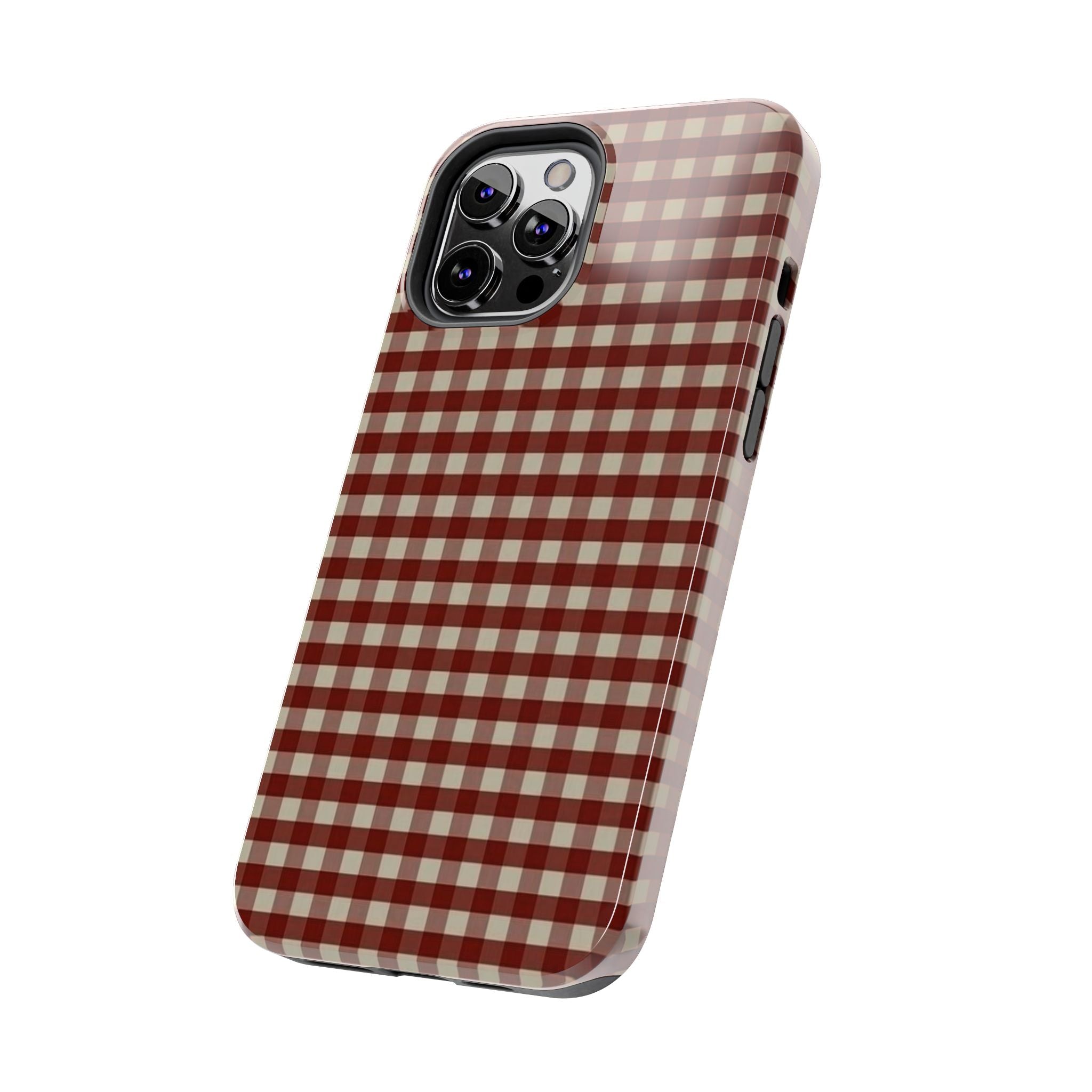 Red Plaid Case