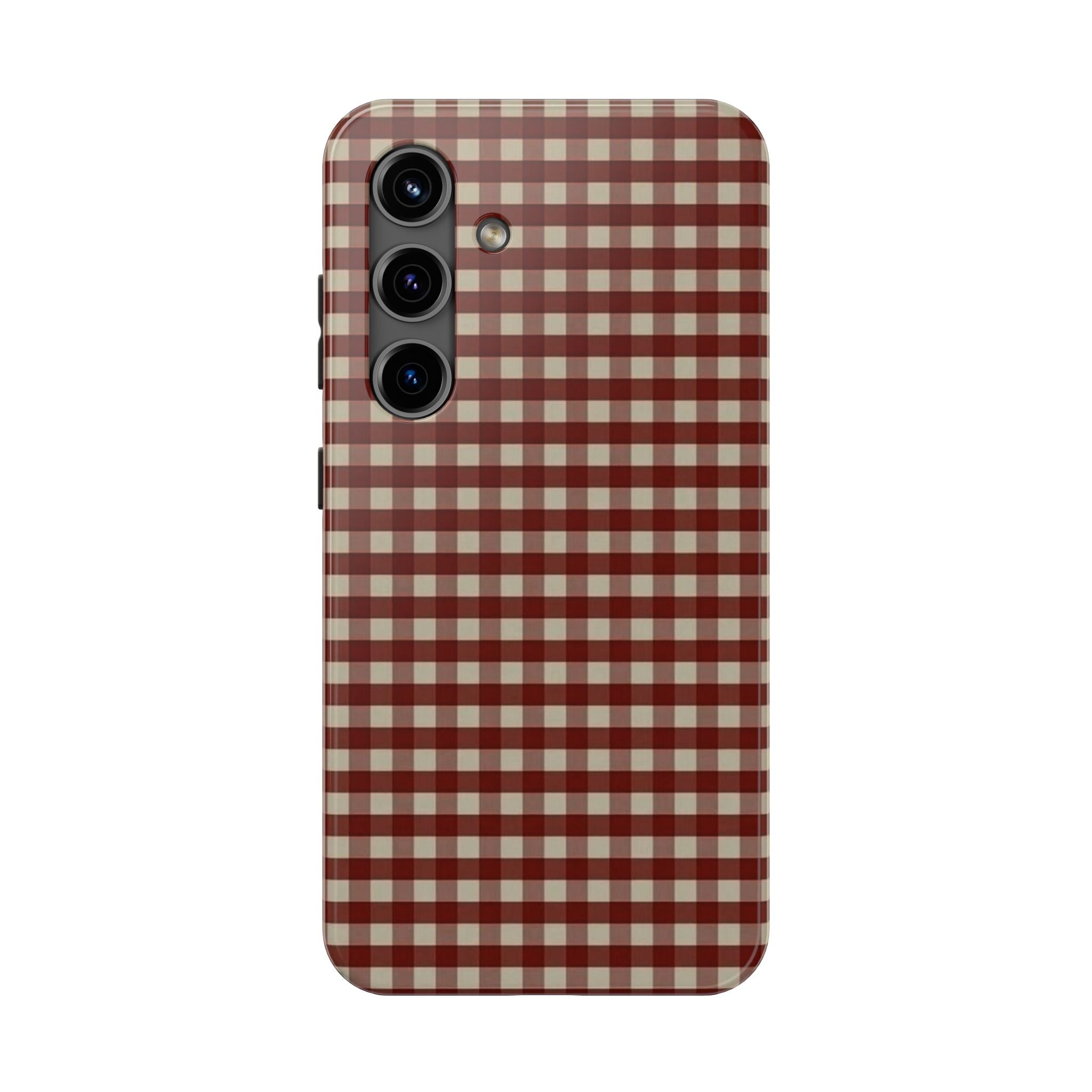 Red Plaid Case
