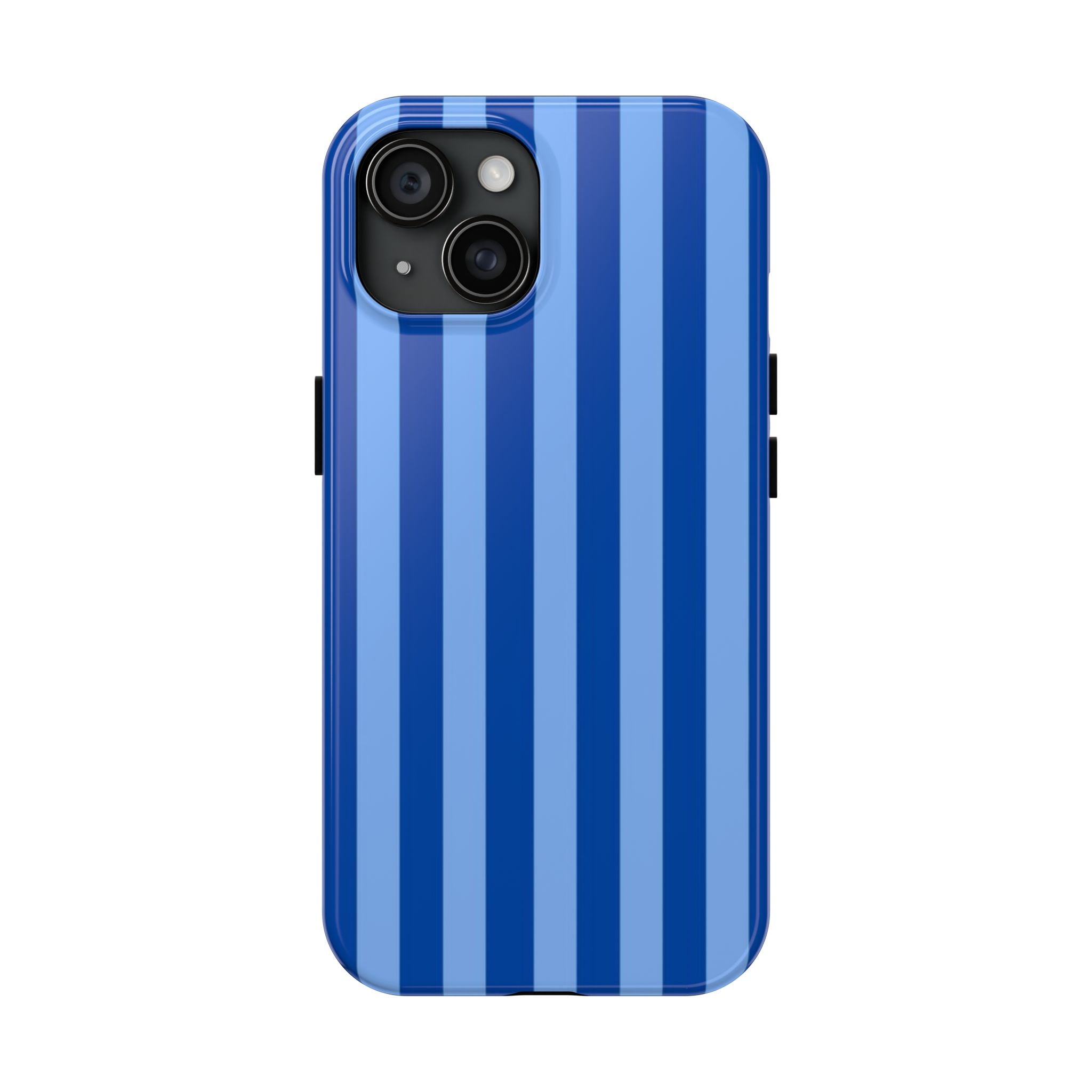 Light & Dark Blue Striped Case
