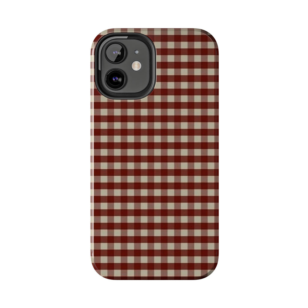 Red Plaid Case