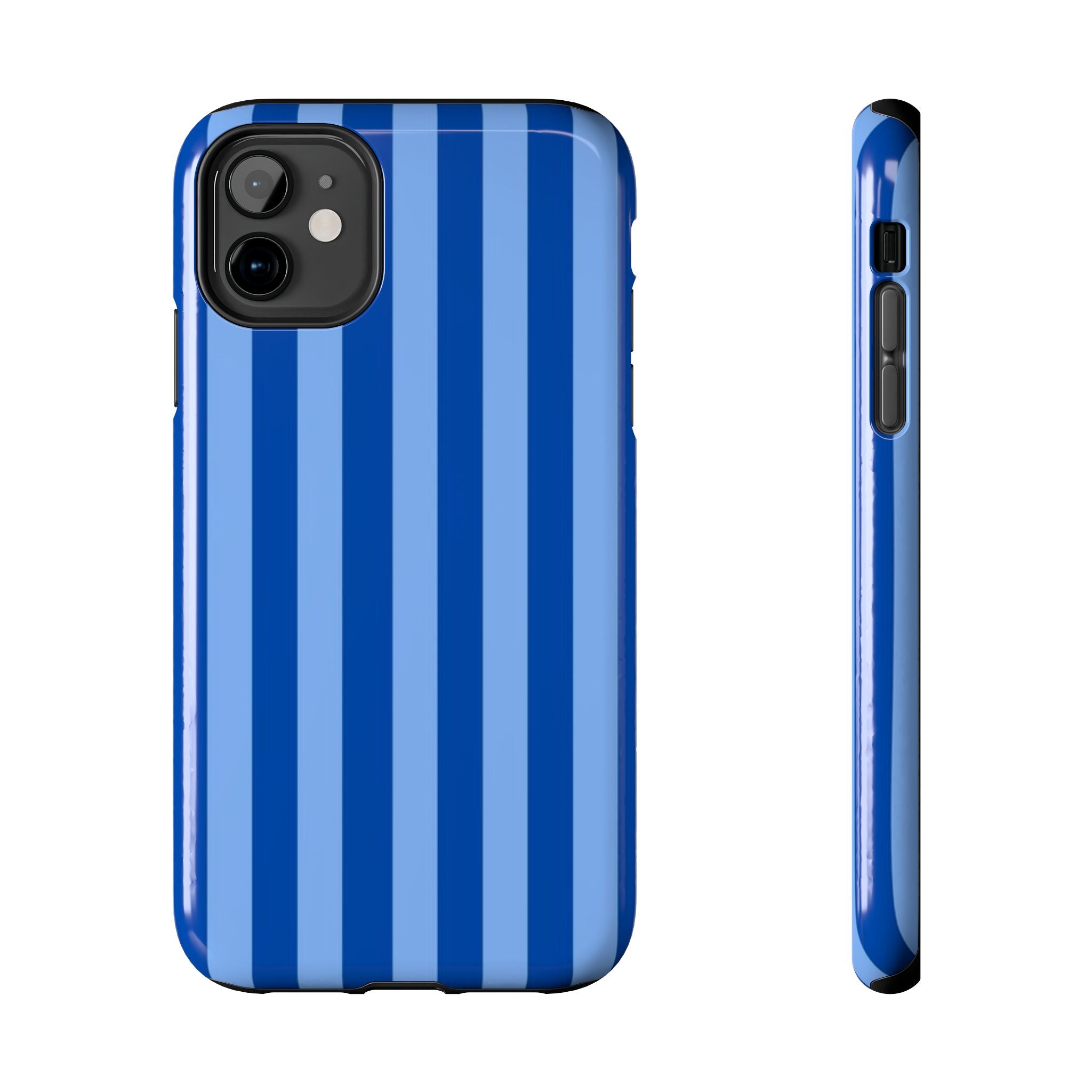 Light & Dark Blue Striped Case