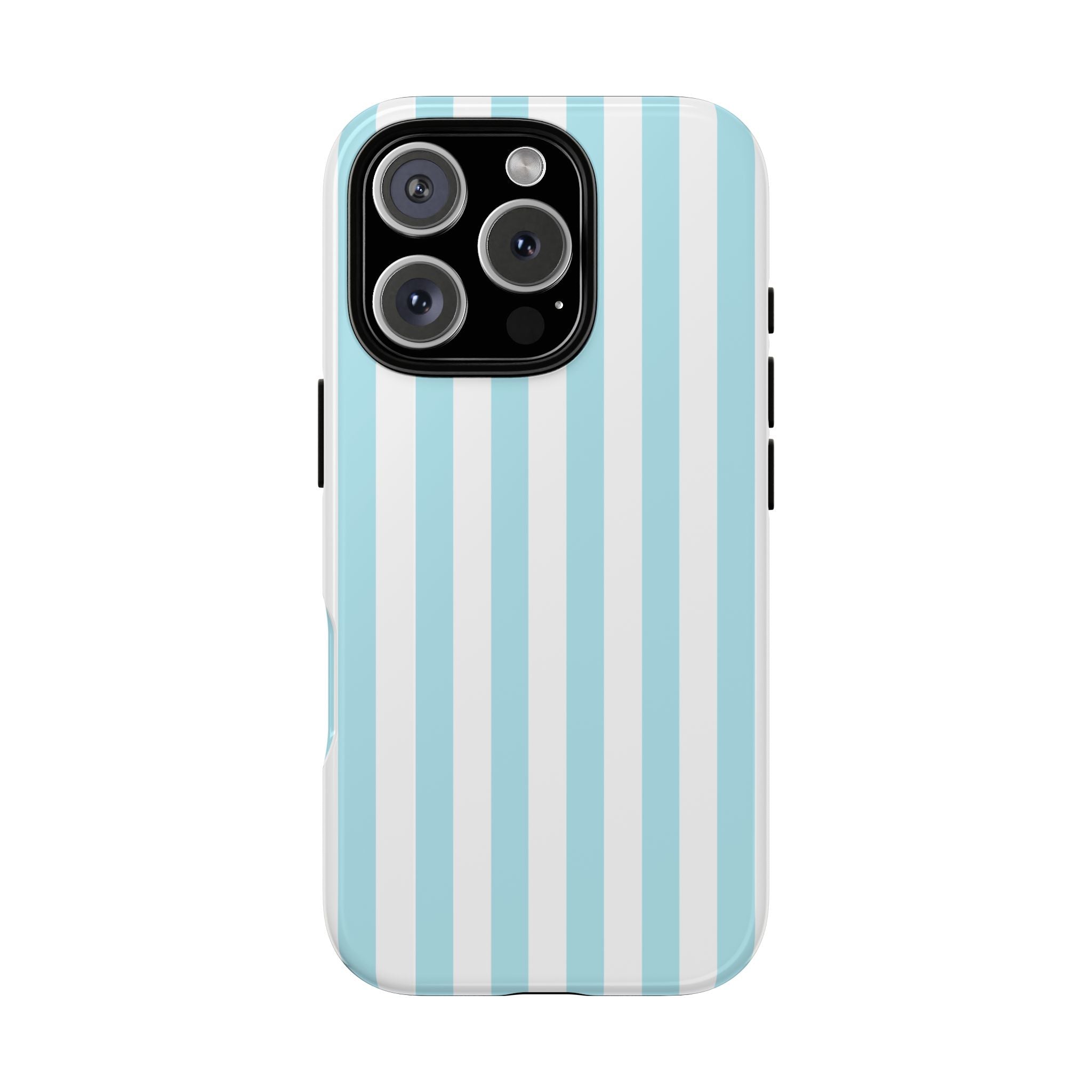 Light Blue & Cream Striped Case