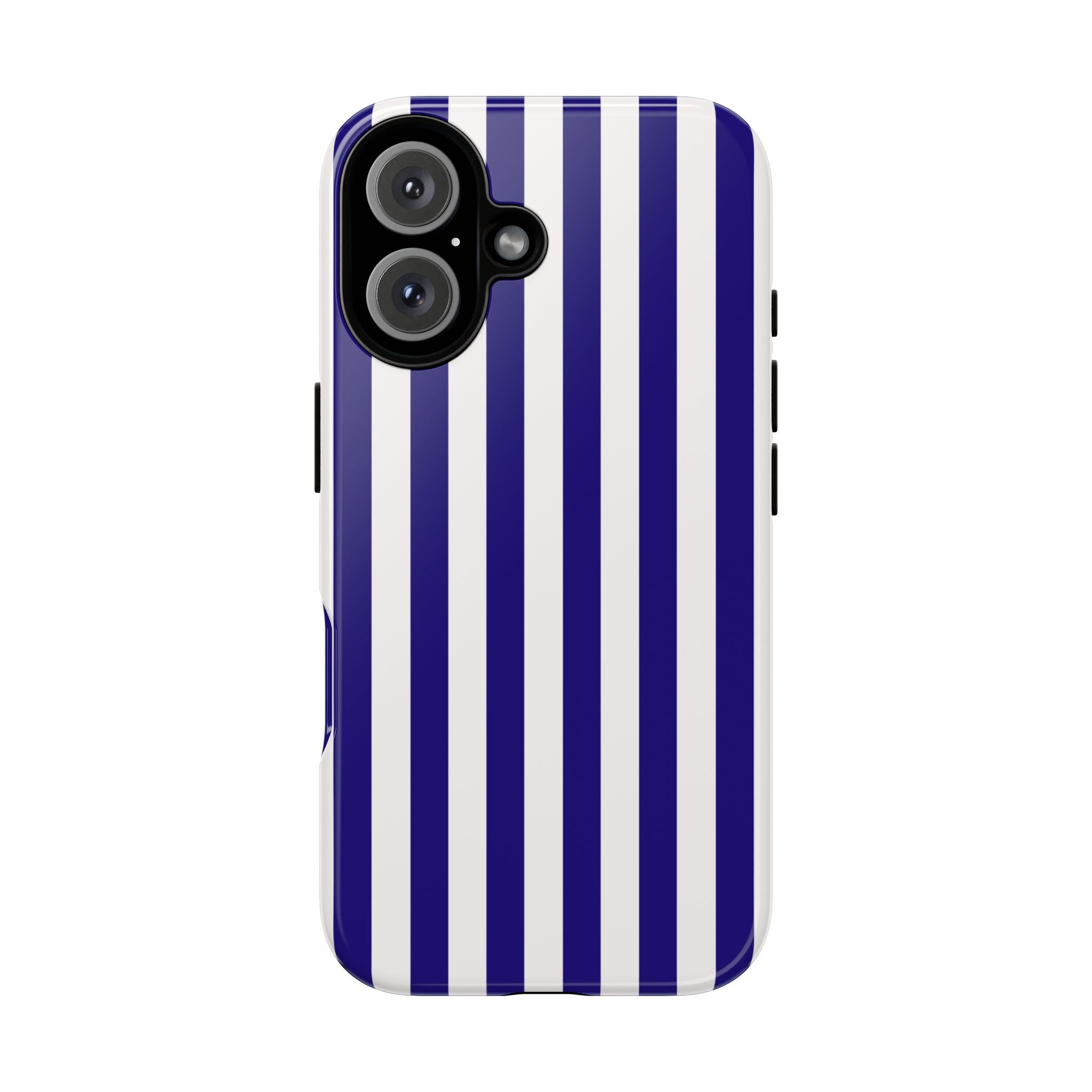 Navy & White Striped Case