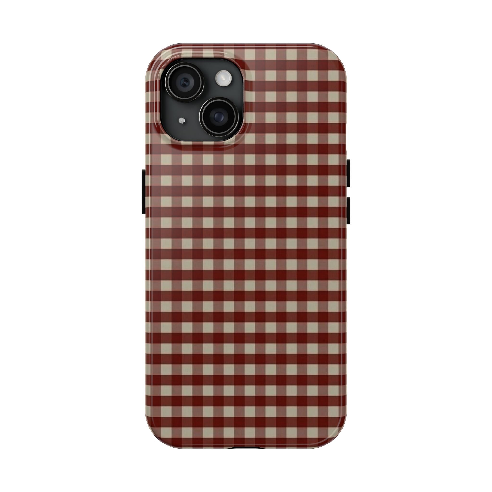 Red Plaid Case