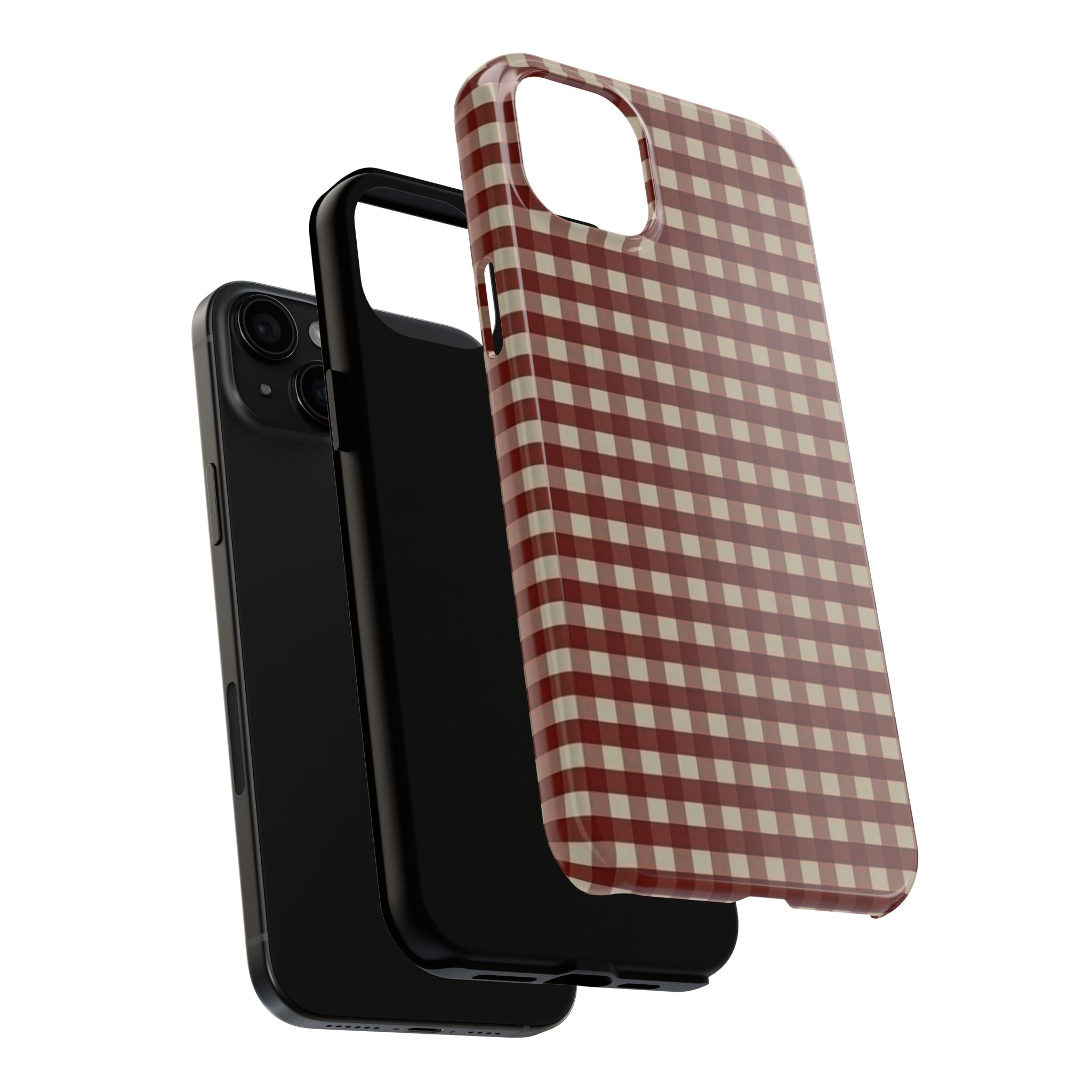 Red Plaid Case