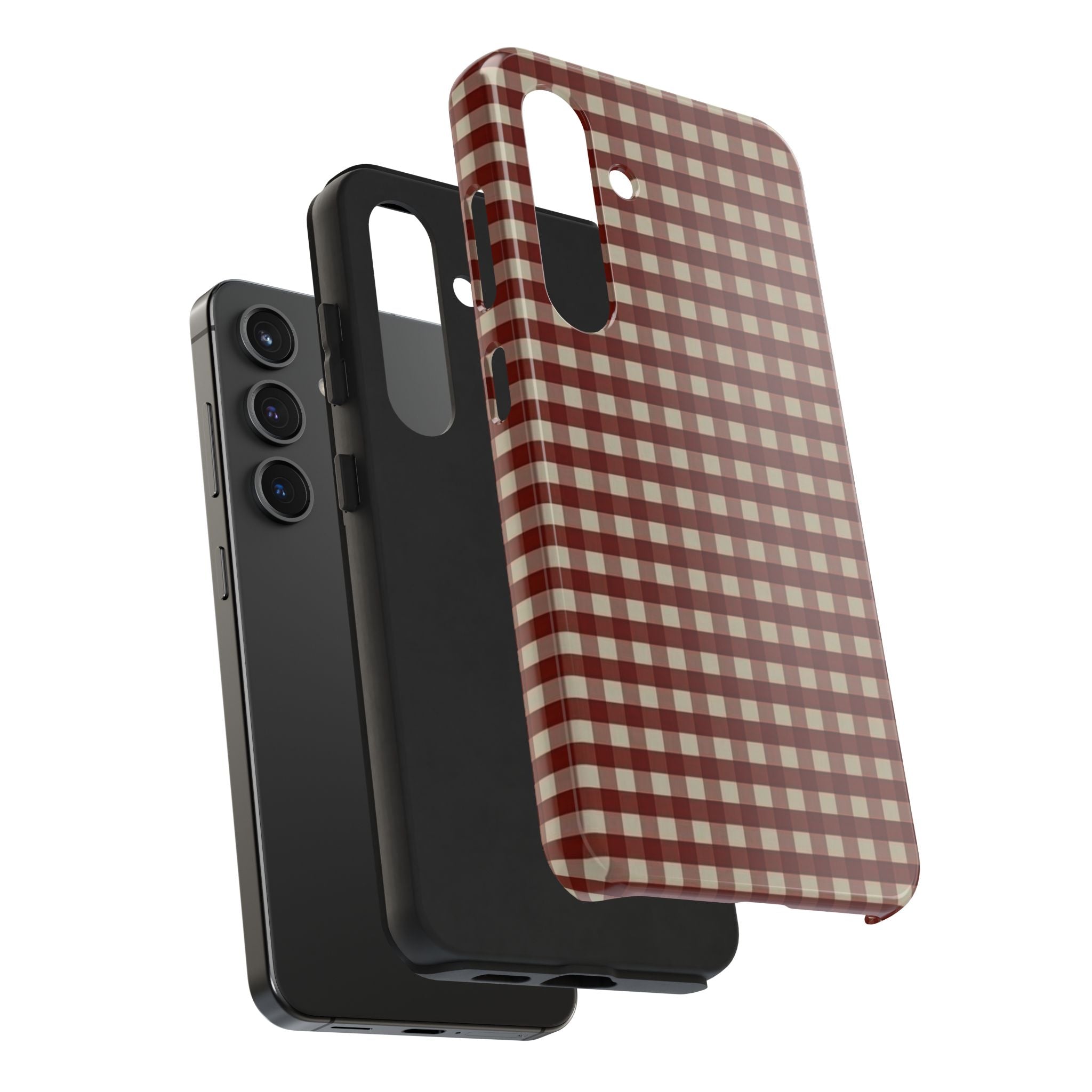 Red Plaid Case