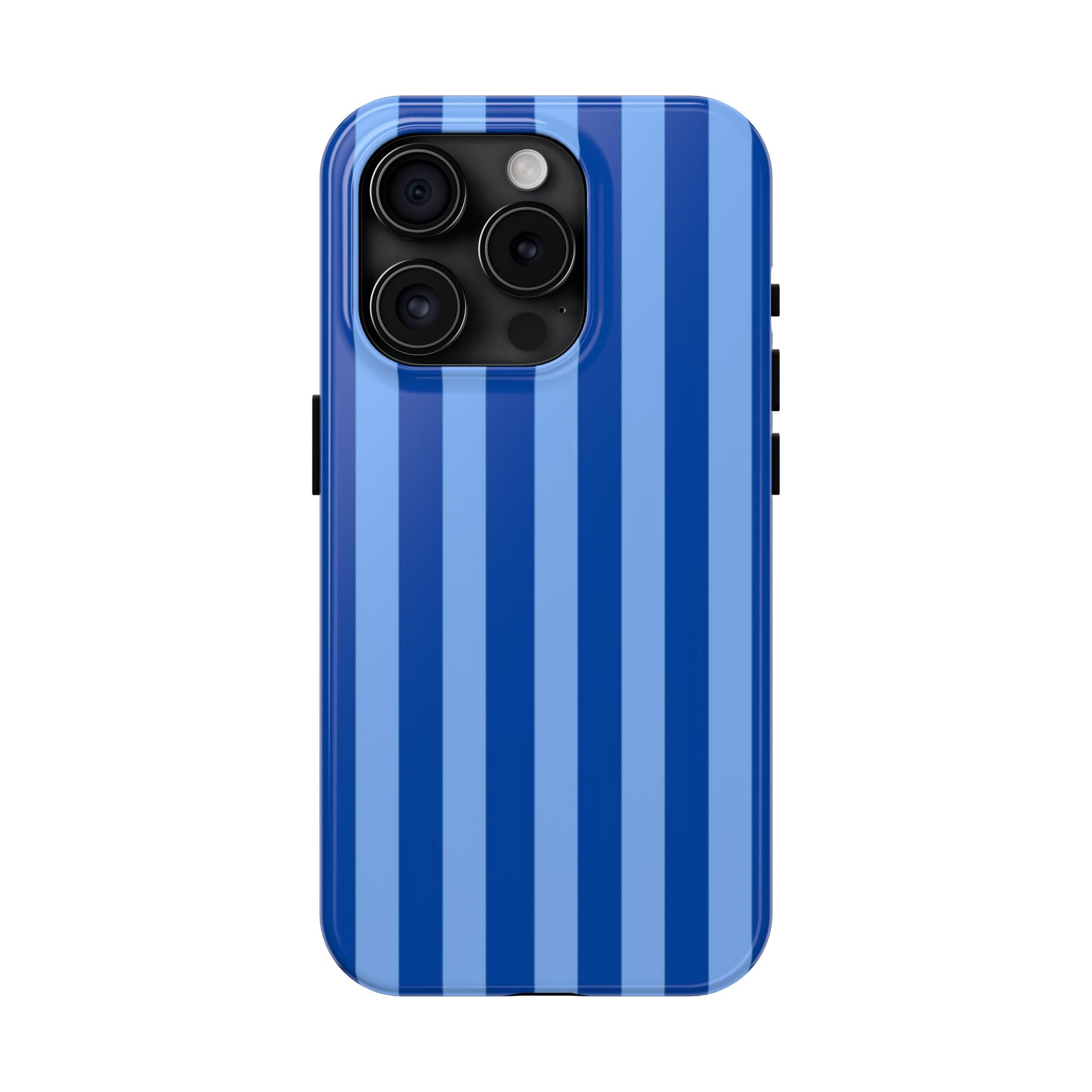 Light & Dark Blue Striped Case