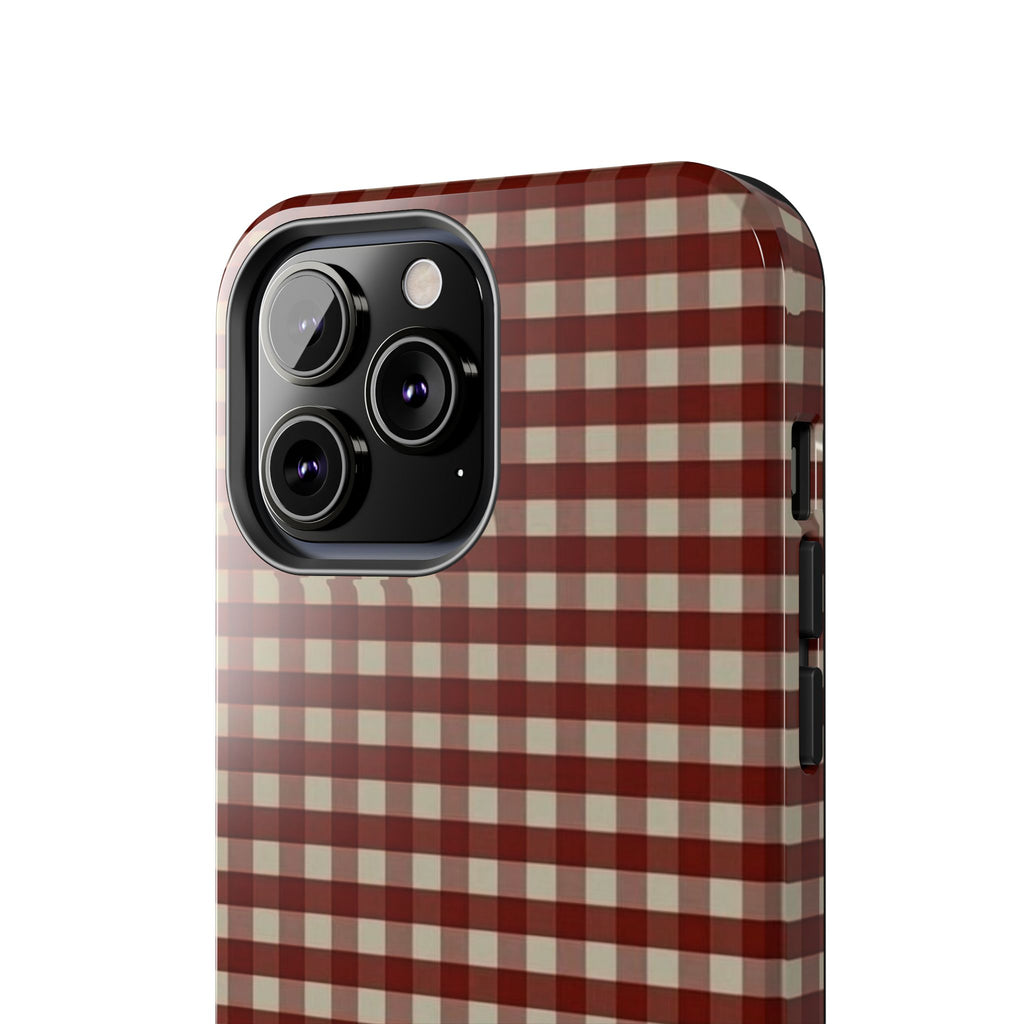Red Plaid Case