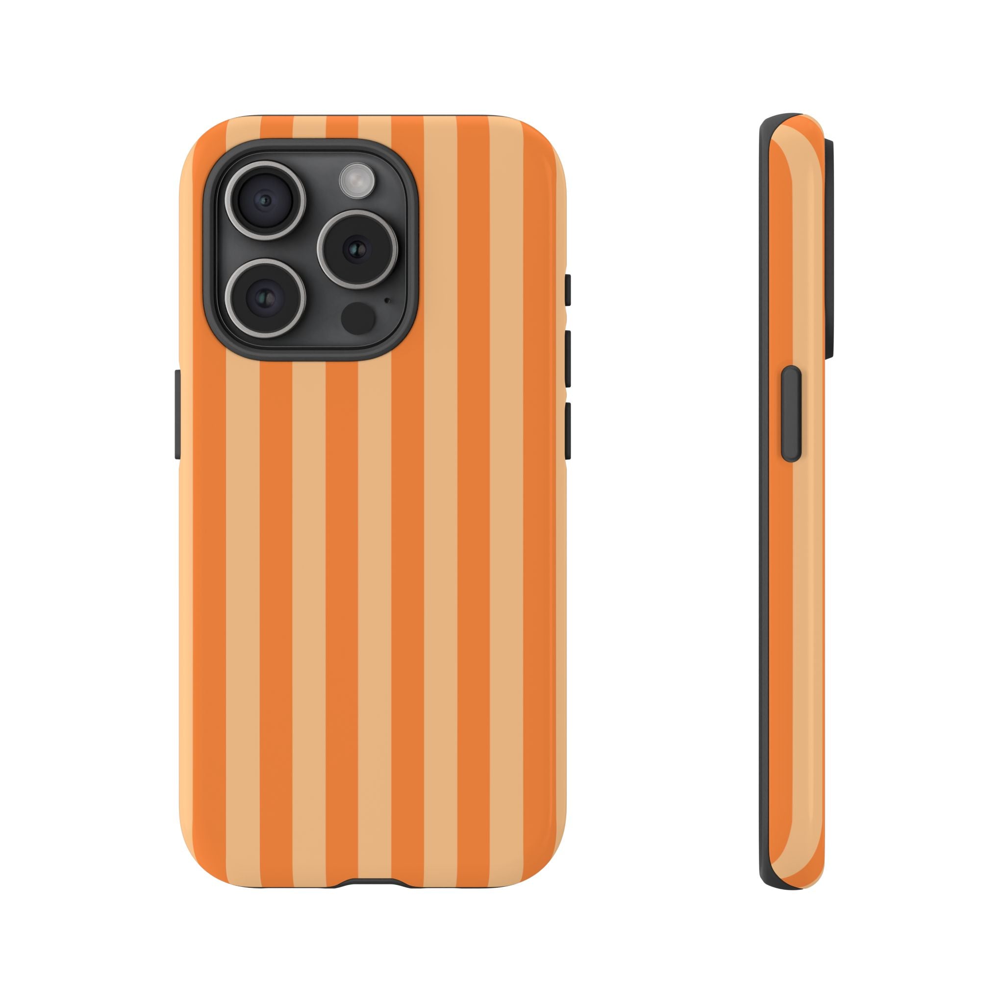 Light & Dark Orange Striped Case
