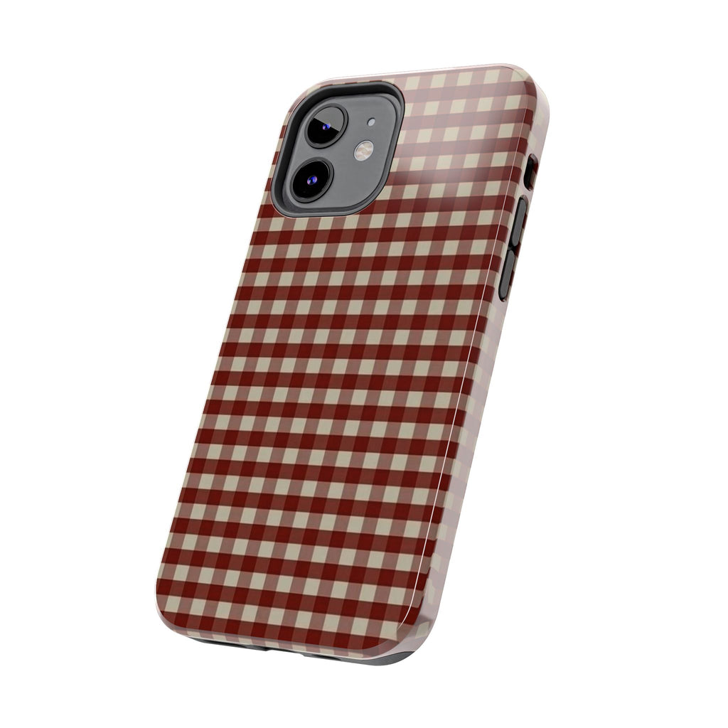 Red Plaid Case
