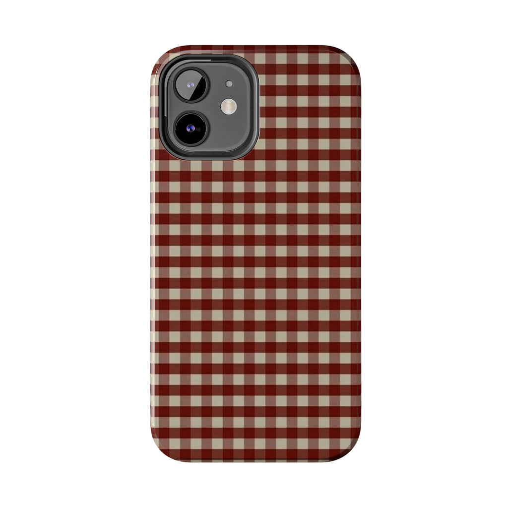 Red Plaid Case