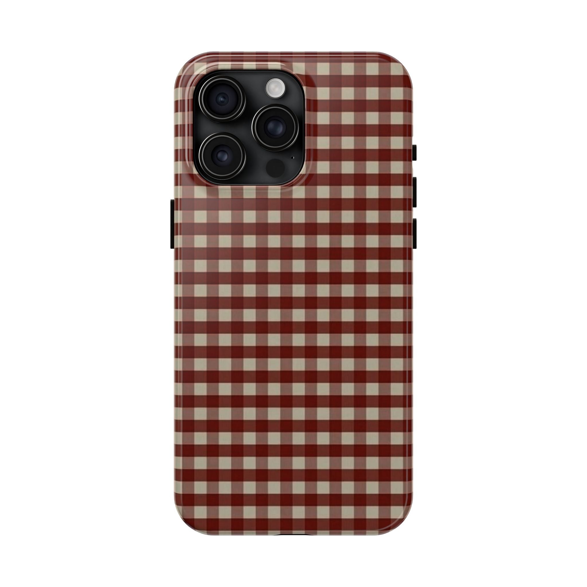 Red Plaid Case