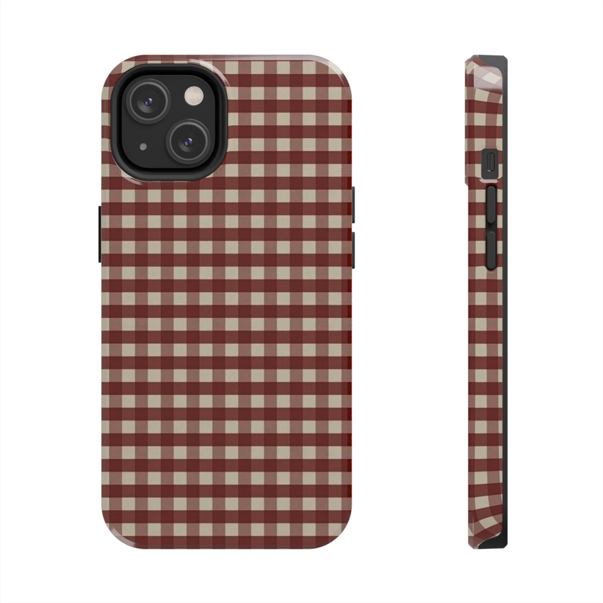 Red Plaid Case