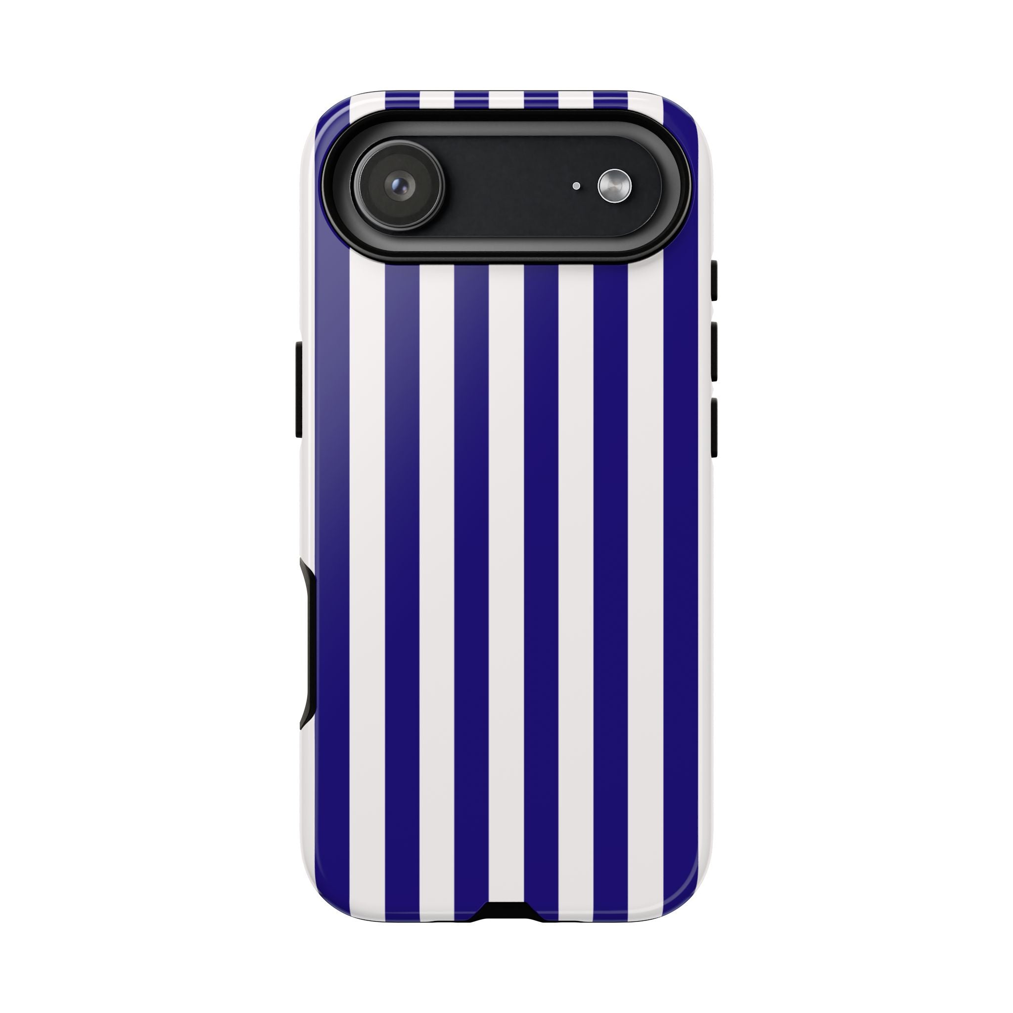 Navy & White Striped Case