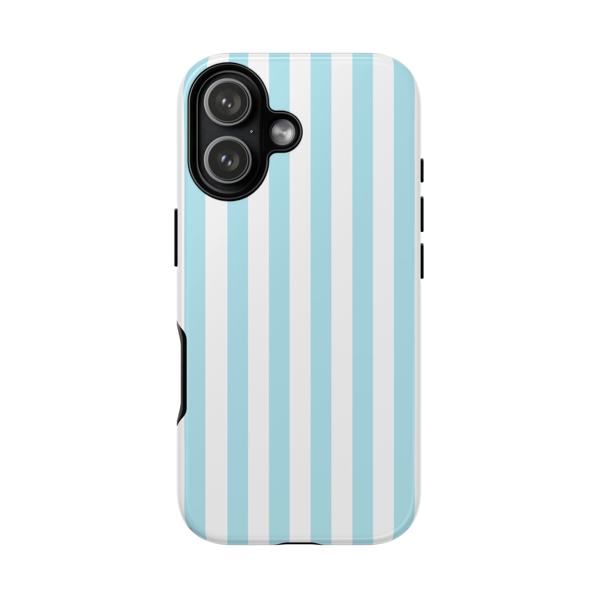 Light Blue & Cream Striped Case