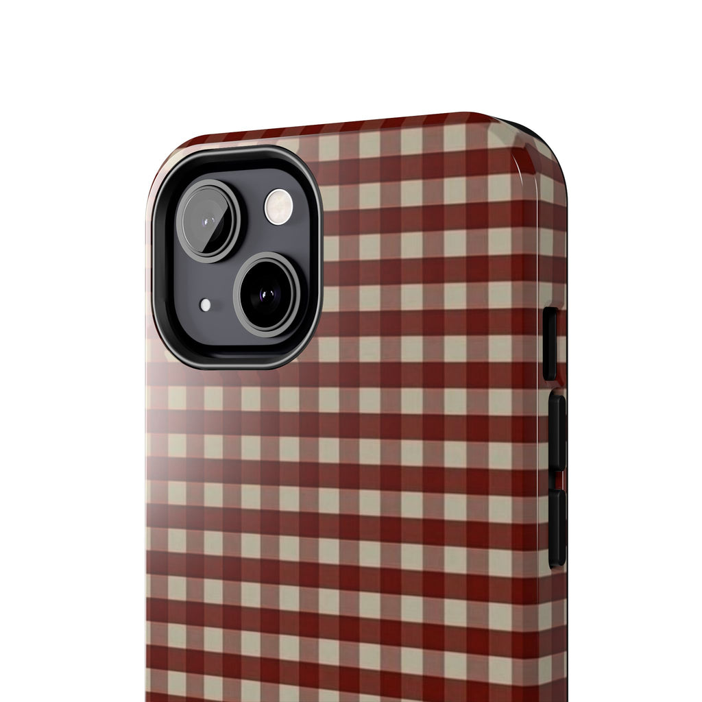 Red Plaid Case