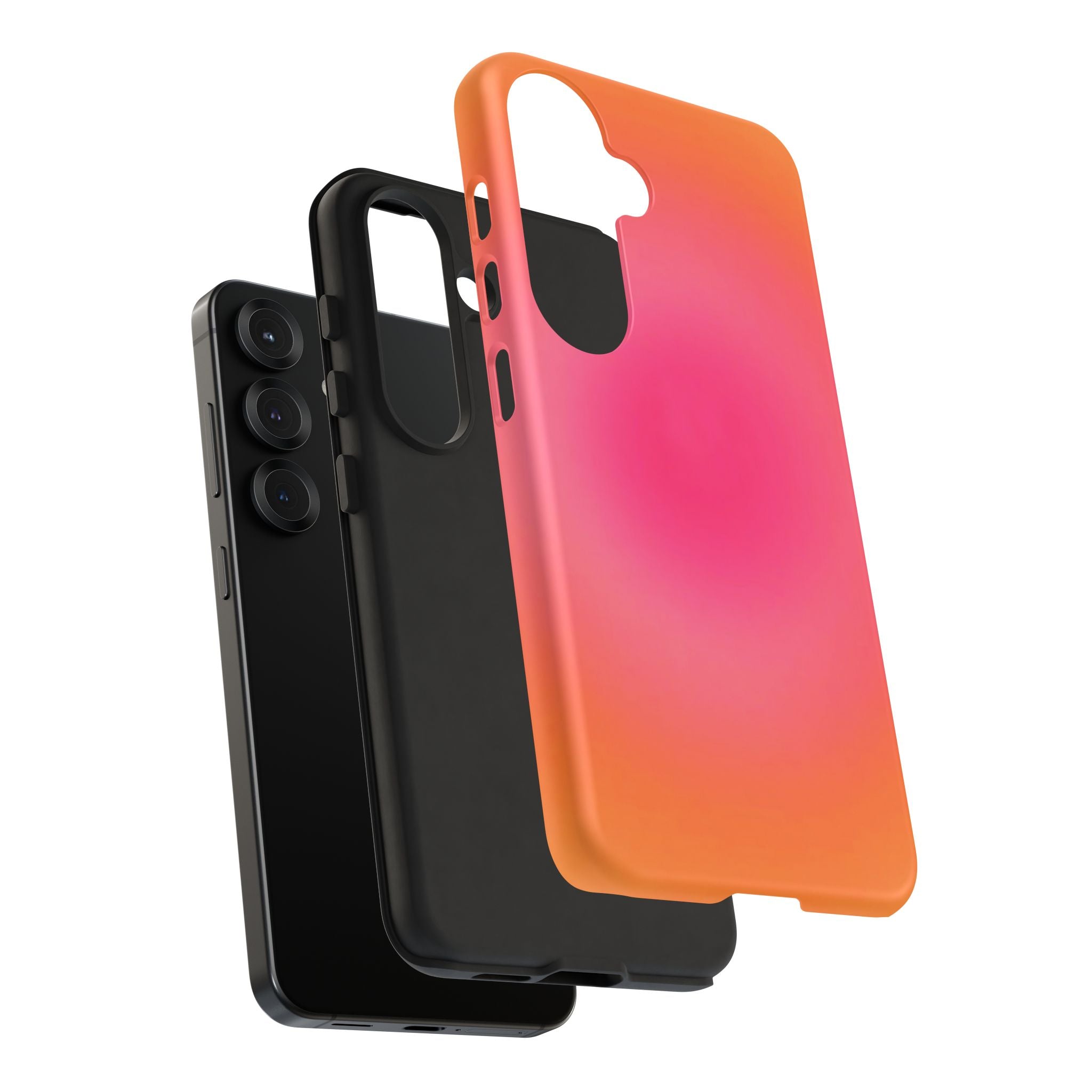 Pink & Orange Aura Case