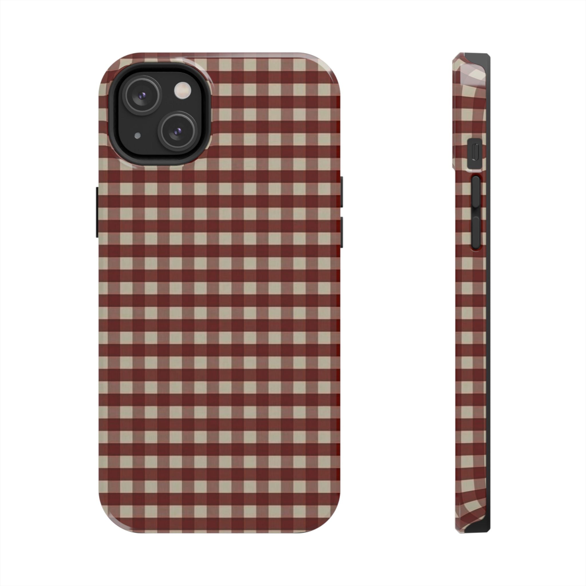 Red Plaid Case
