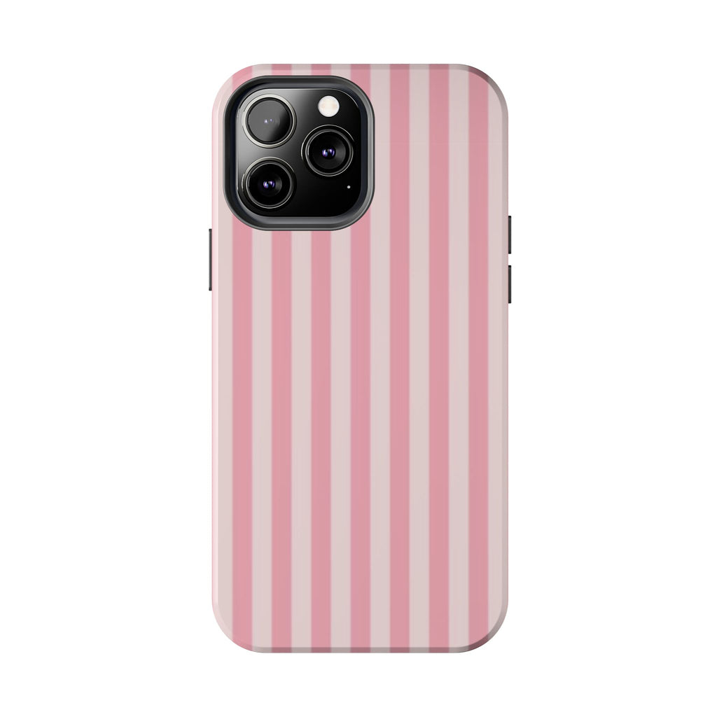 Light Pink & Pink Striped Case