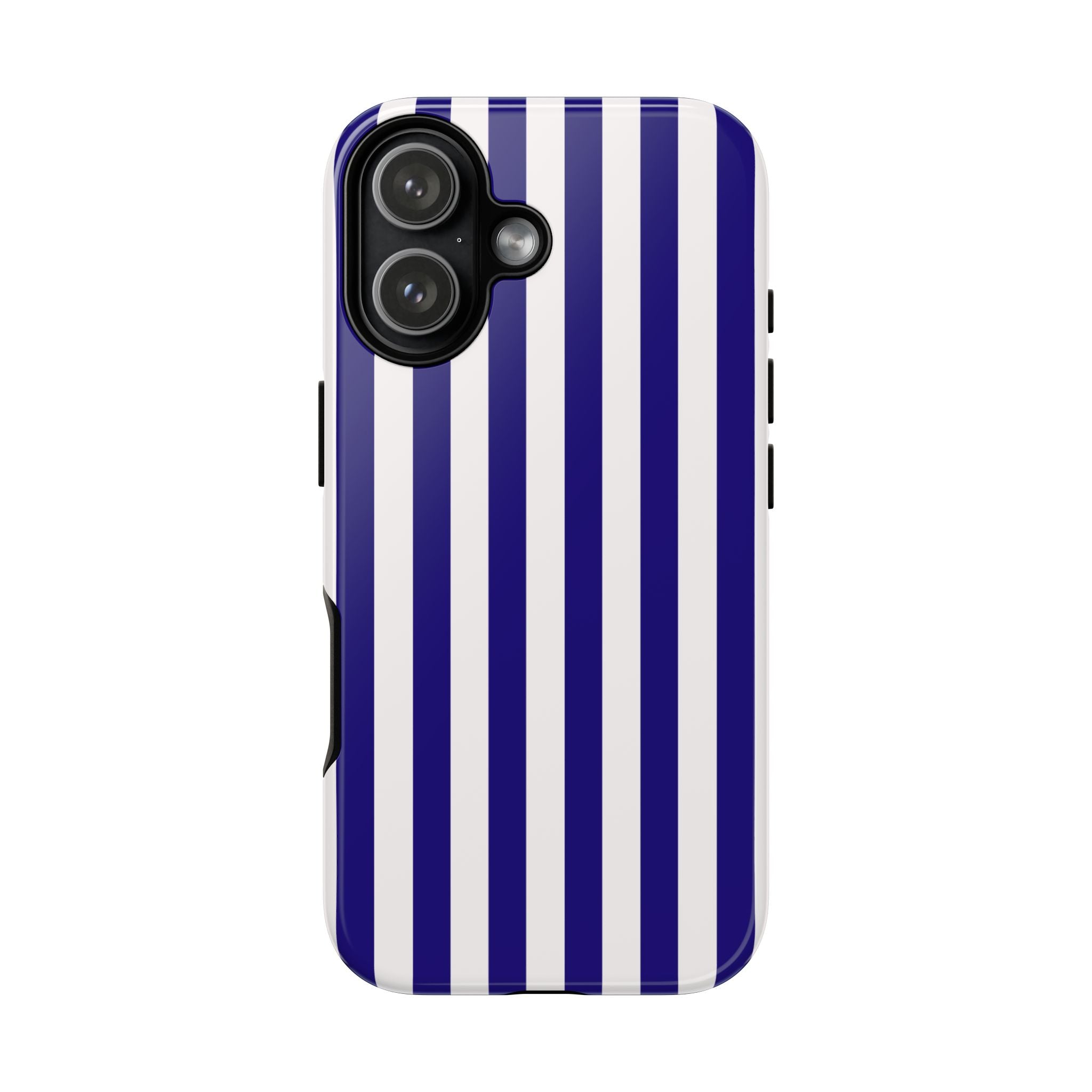 Navy & White Striped Case