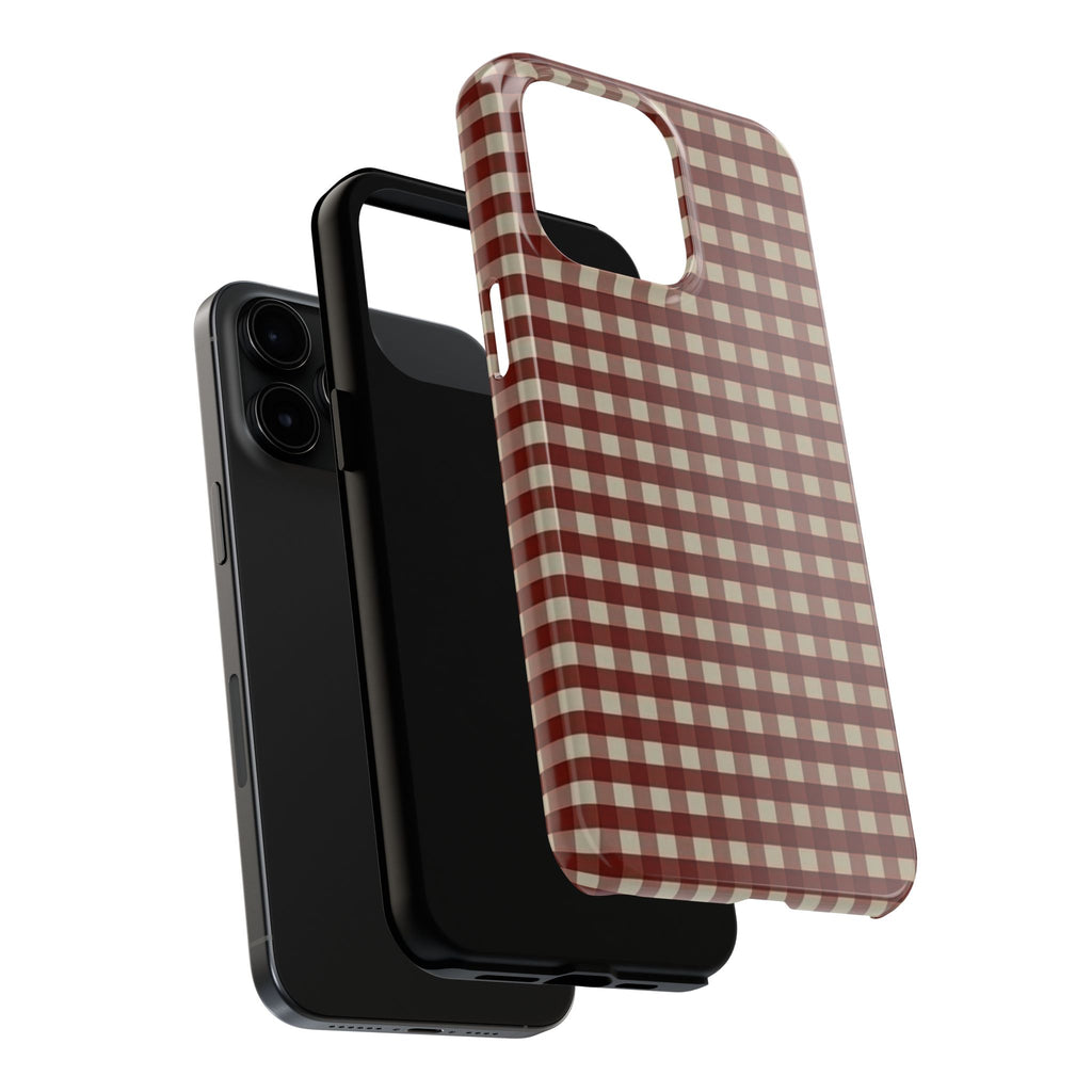 Red Plaid Case