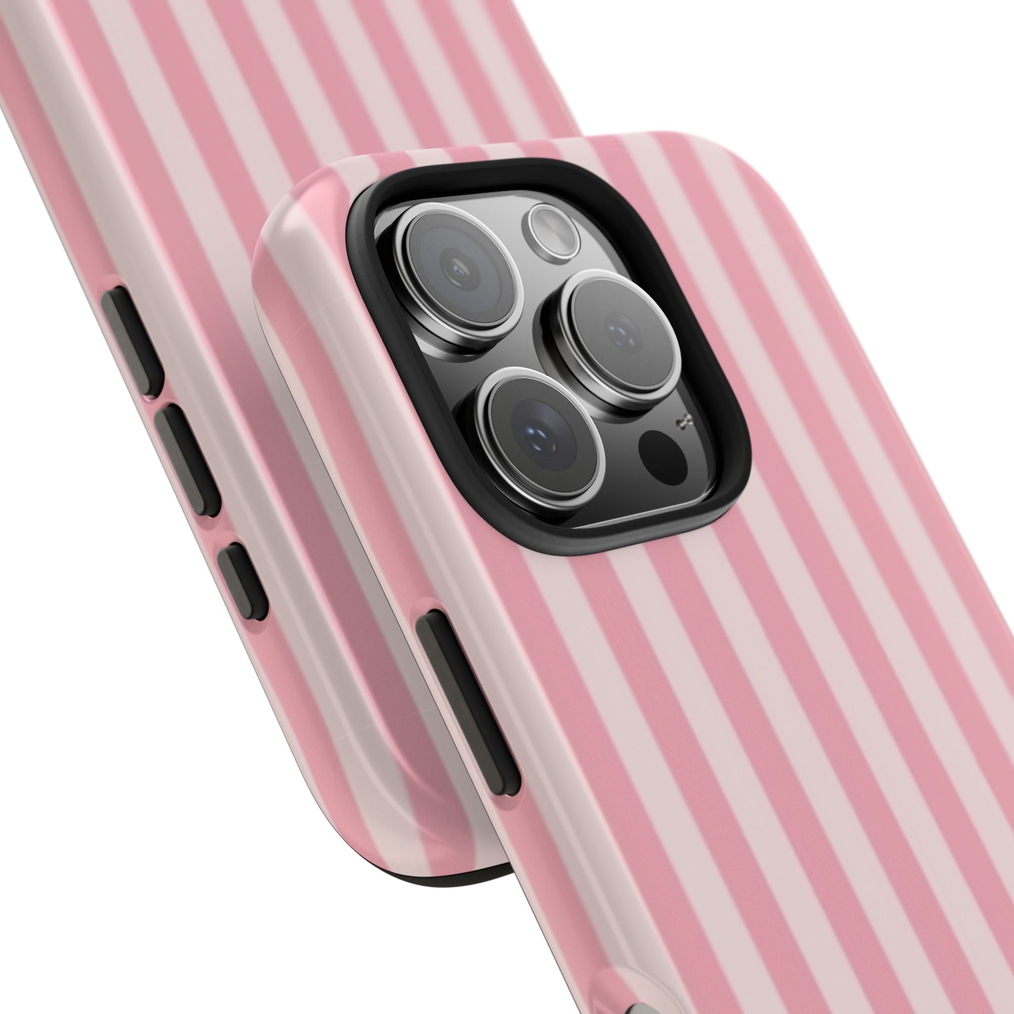 Light Pink & Pink Striped Case
