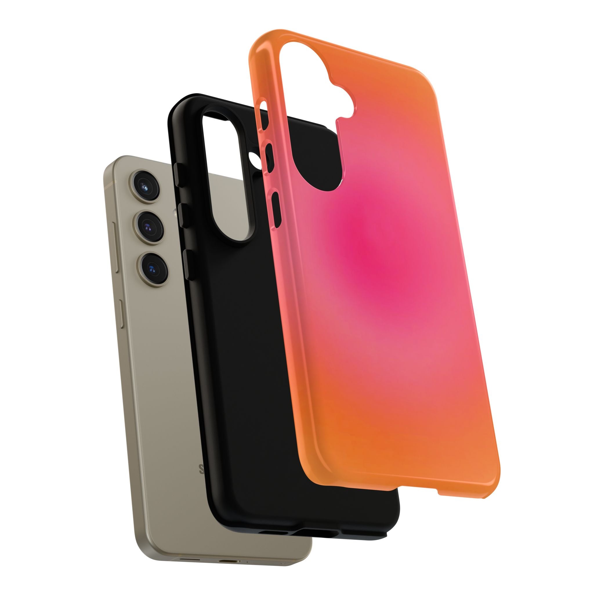 Pink & Orange Aura Case