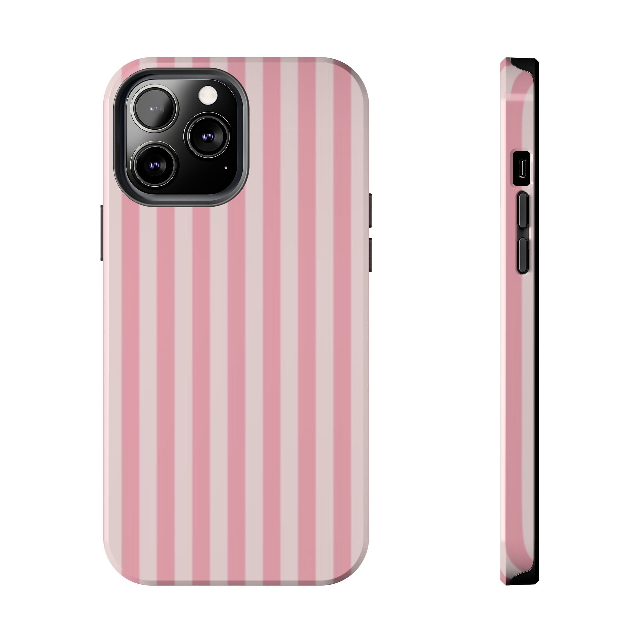 Light Pink & Pink Striped Case