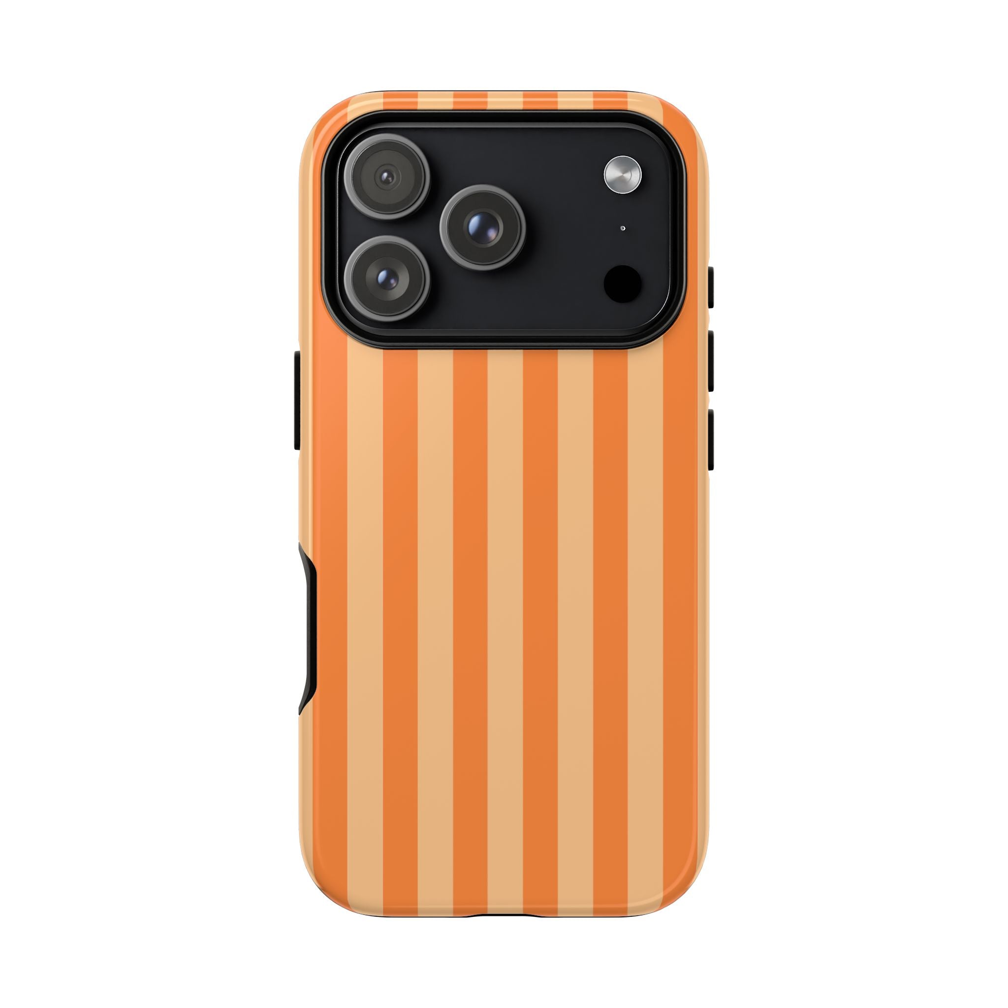 Light & Dark Orange Striped Case