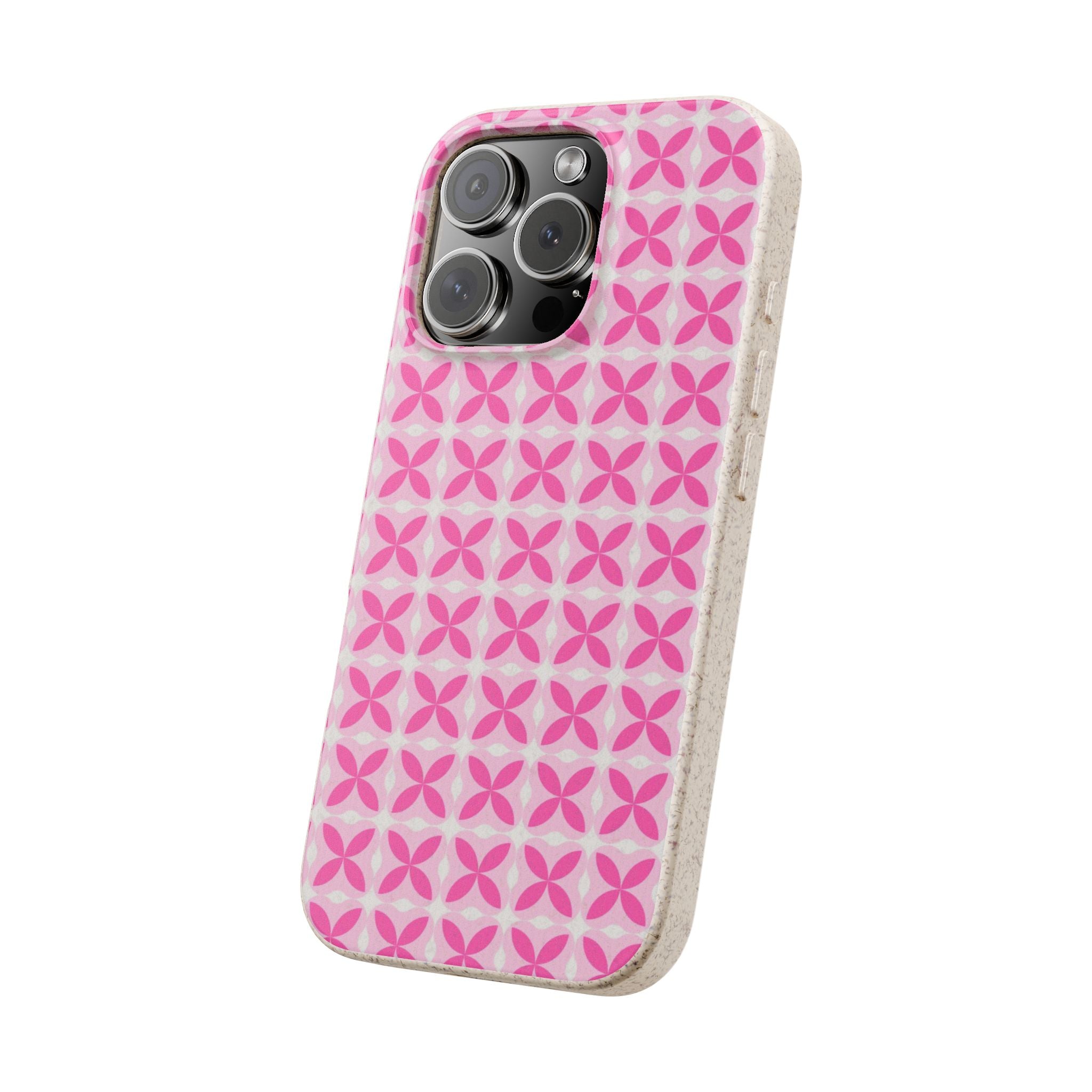 Biodegradable Pink Mosaic Case