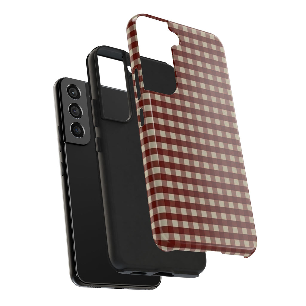 Red Plaid Case