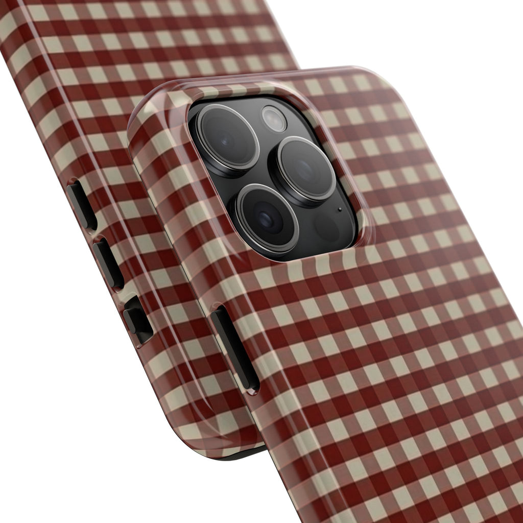 Red Plaid Case