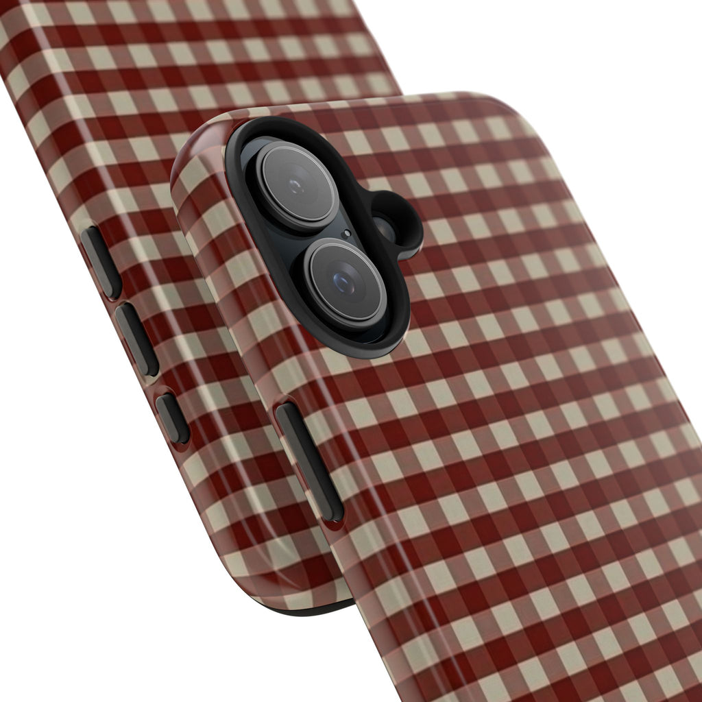 Red Plaid Case