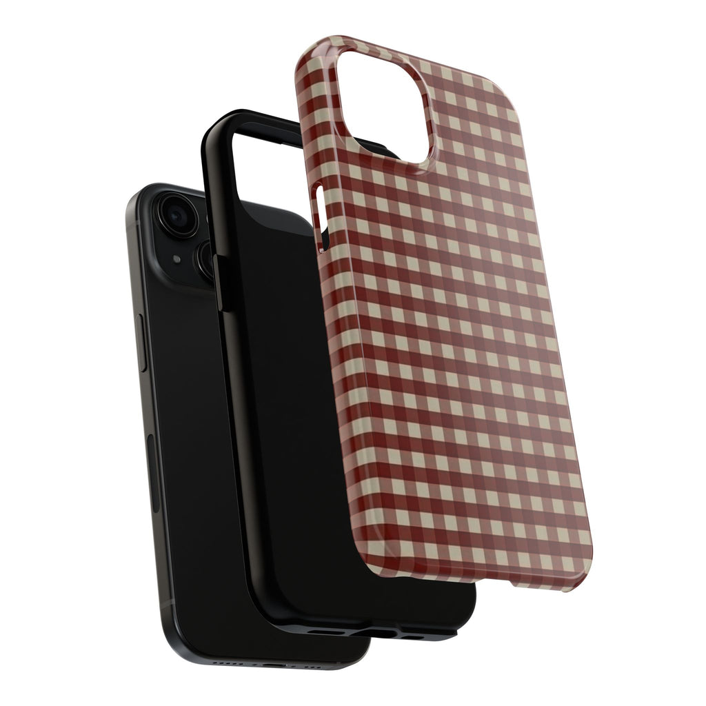 Red Plaid Case