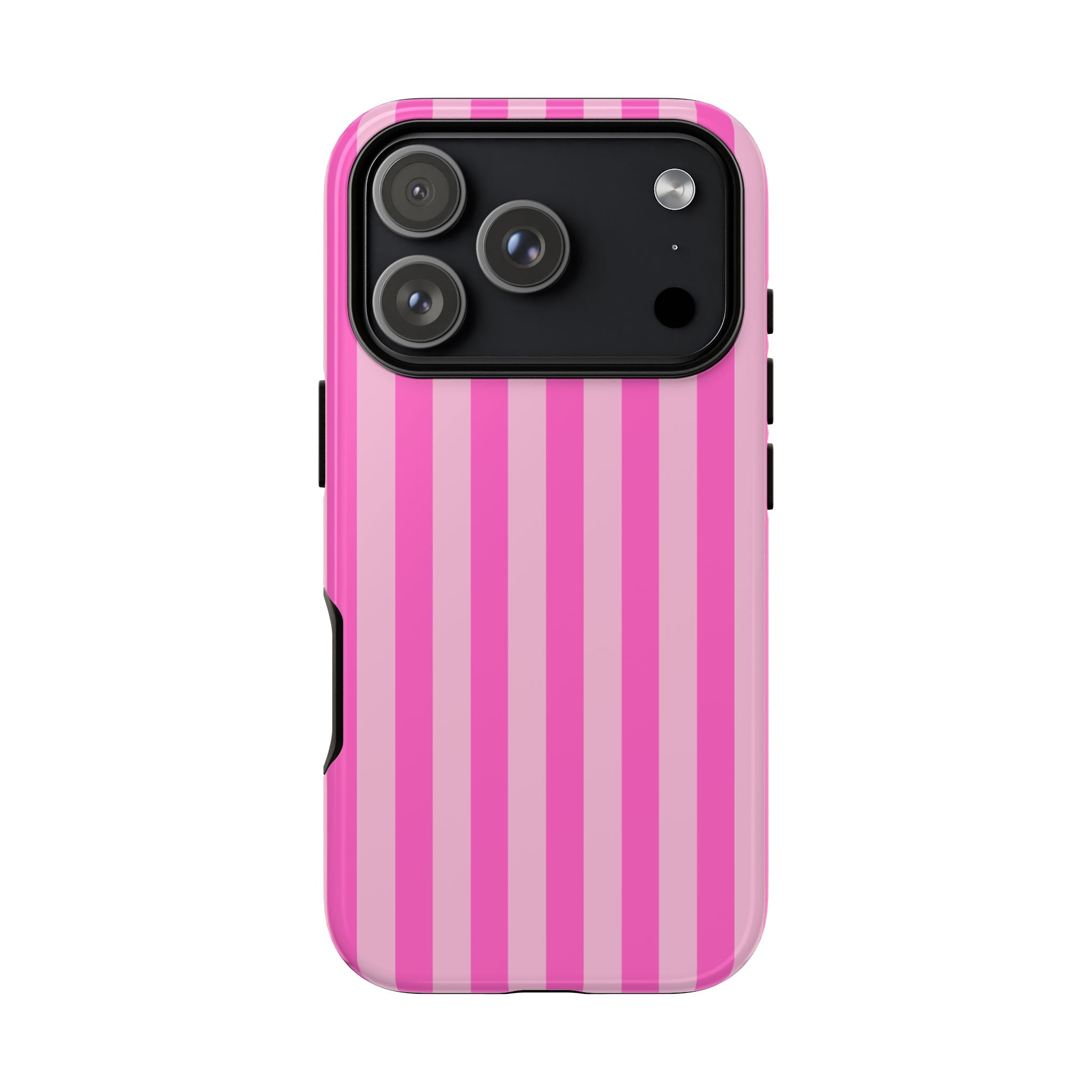 Light & Dark Pink Striped Case