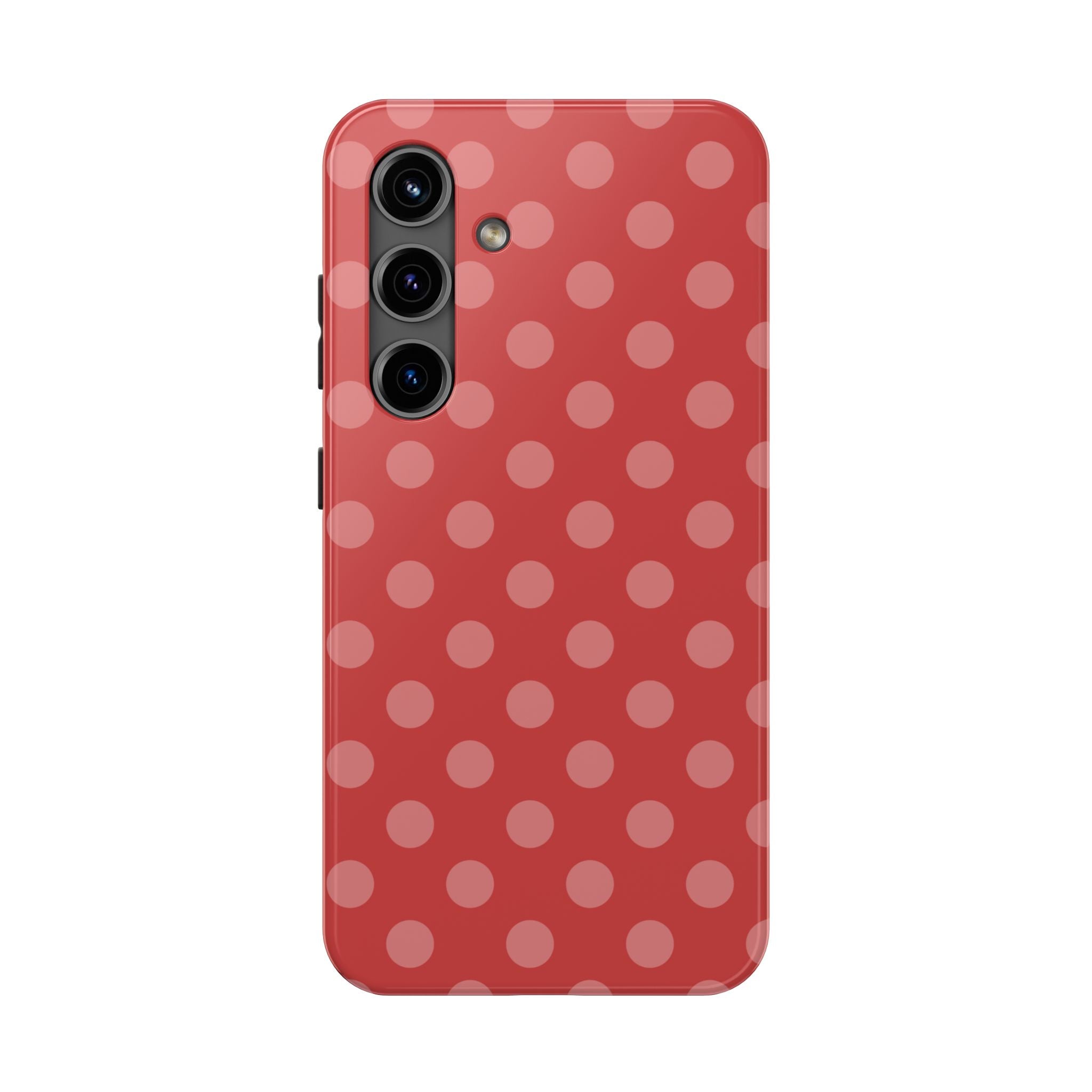 Red & Pink Polka Dotted Case