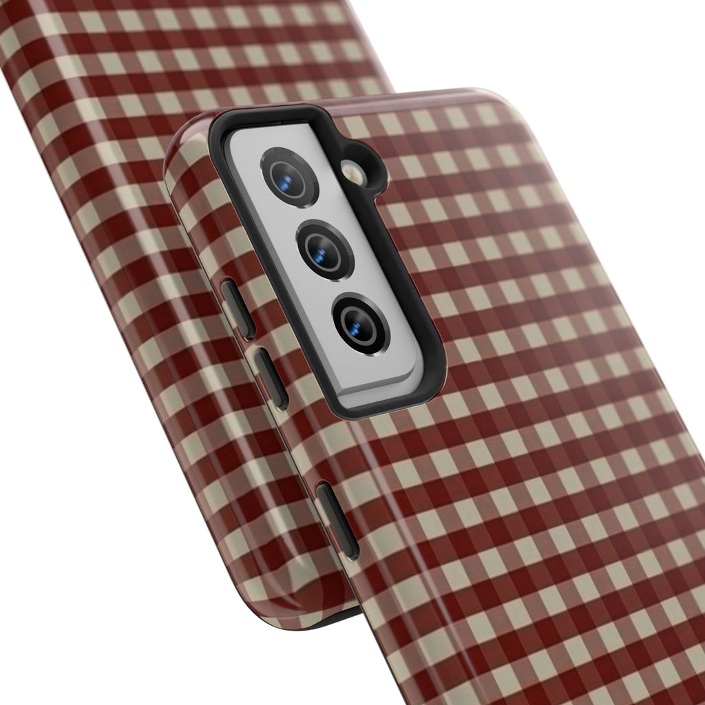 Red Plaid Case