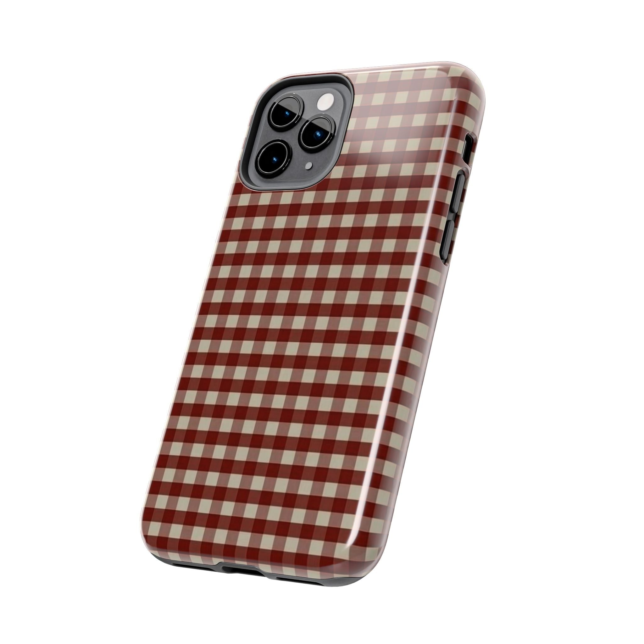 Red Plaid Case