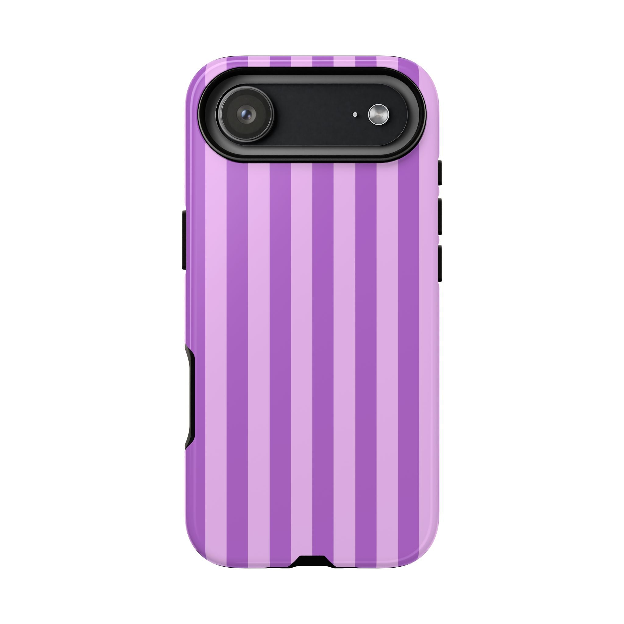 Dark & Light Purple Striped Case