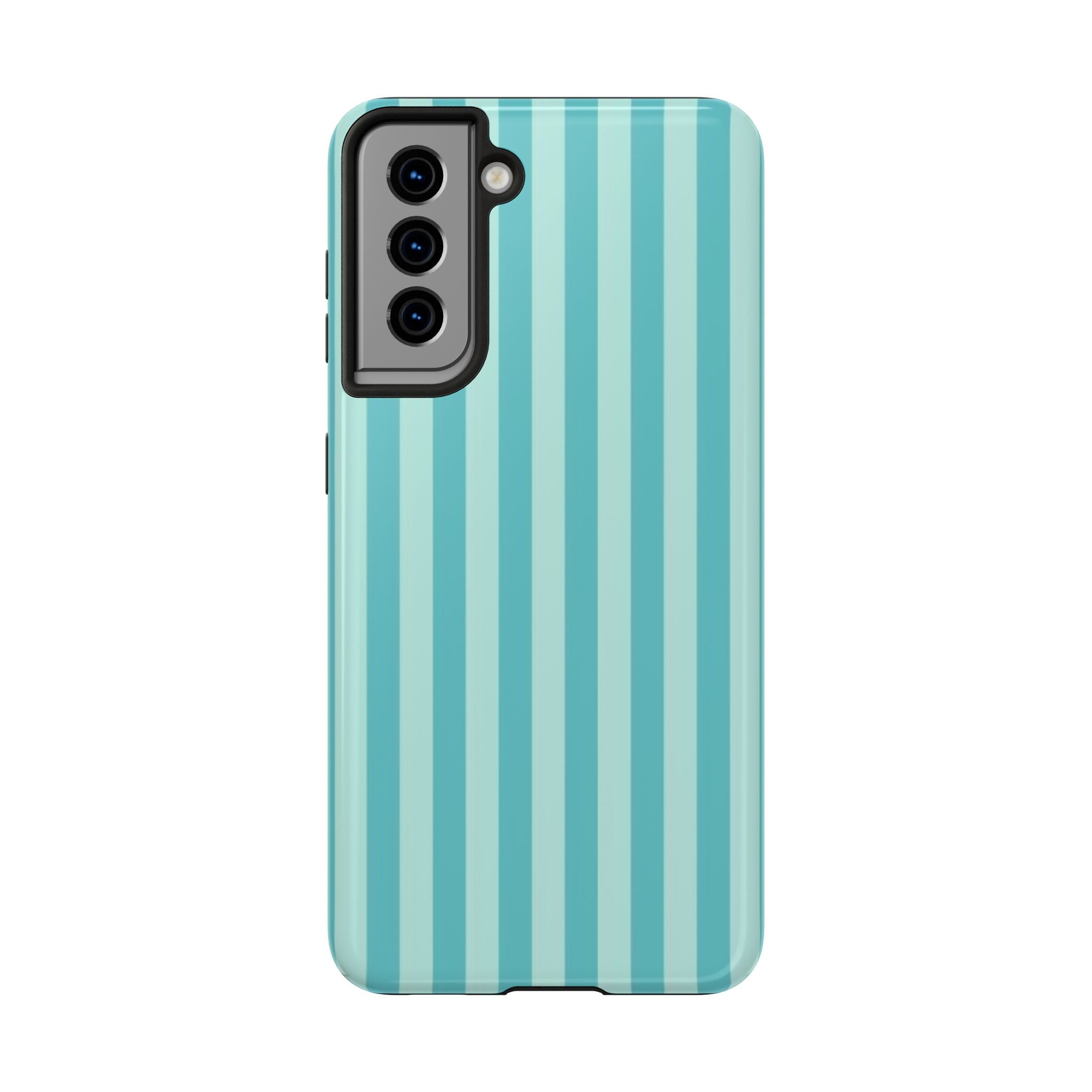 Light Blue & Teal Striped Case