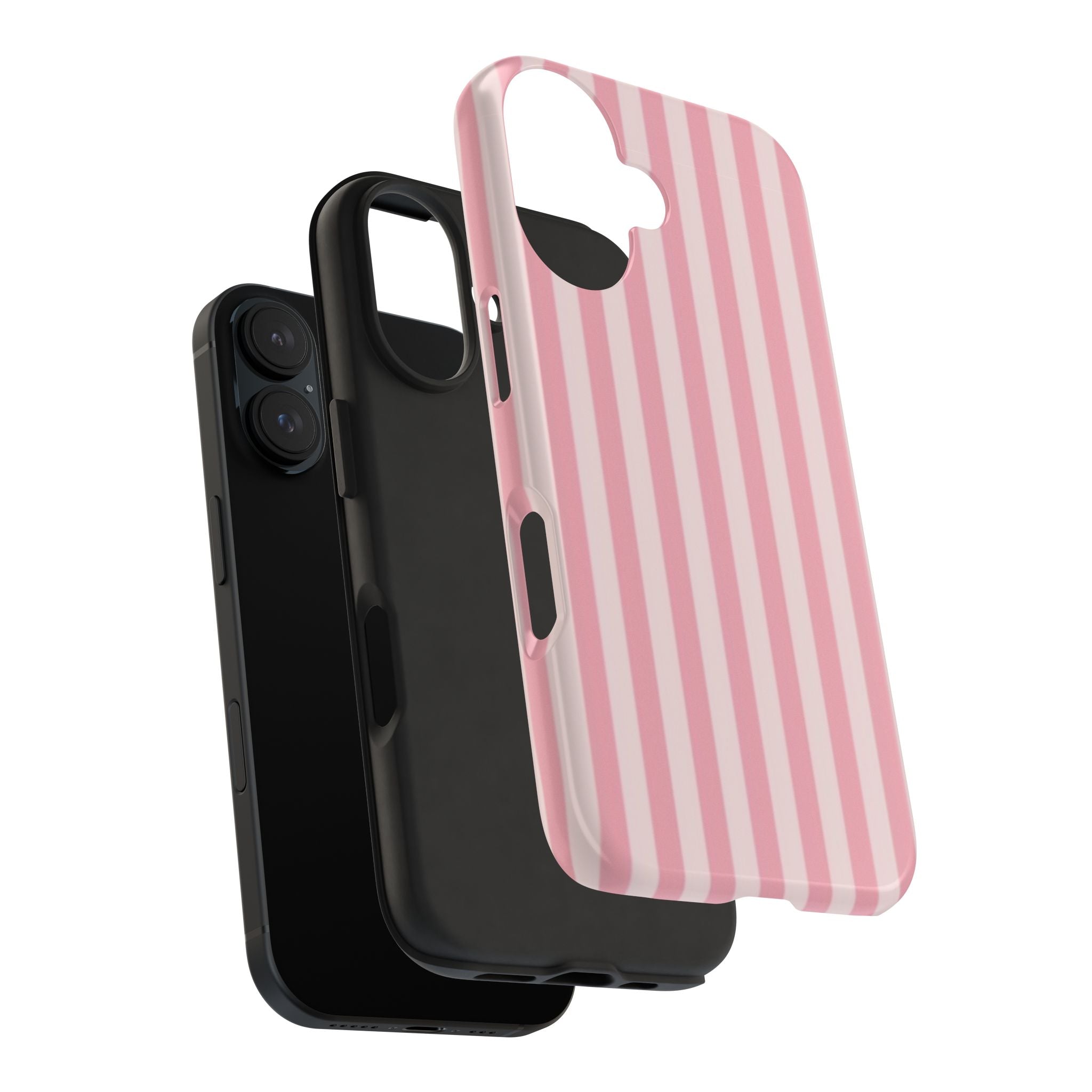 Light Pink & Pink Striped Case